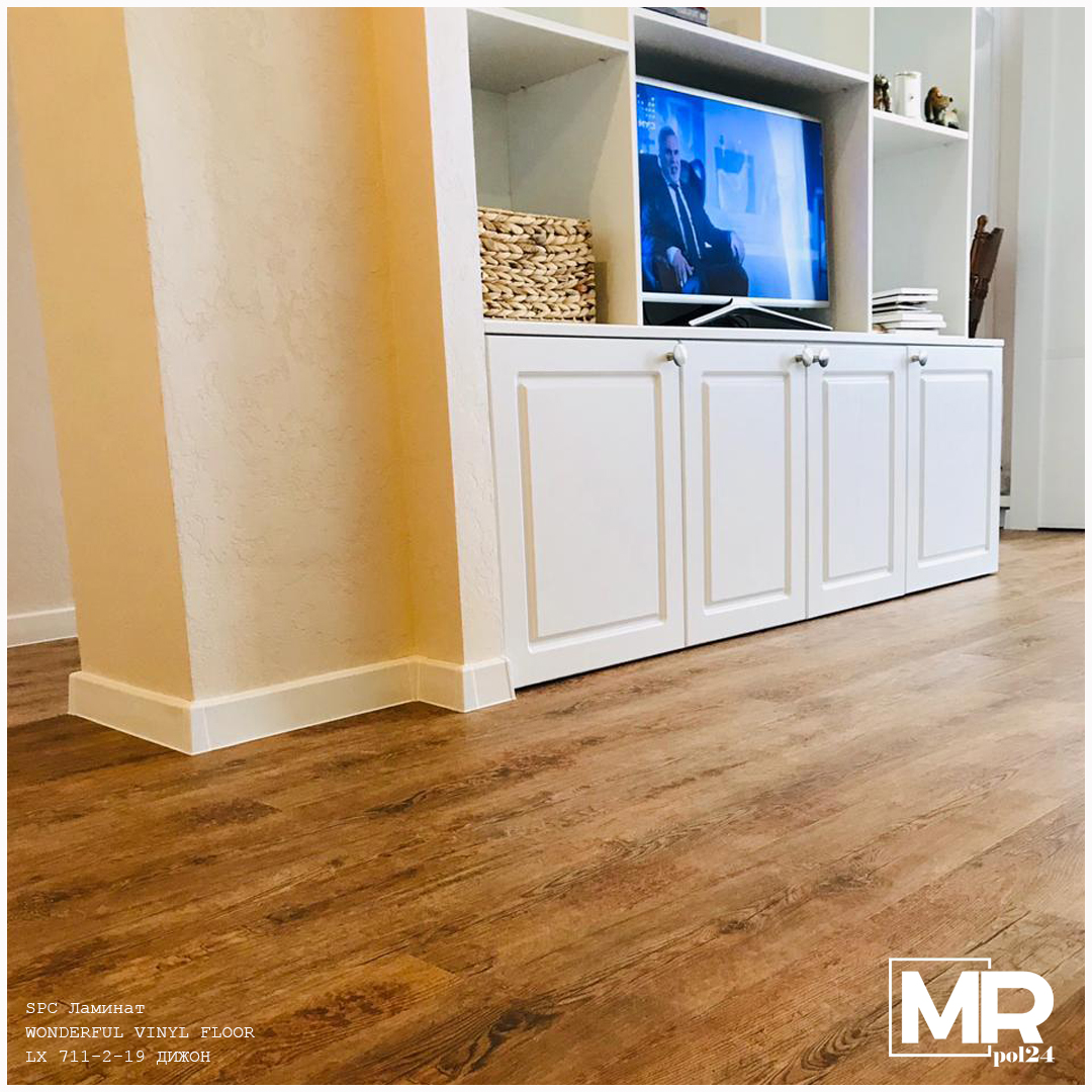 Укладка SPC ламината Wonderful Vinyl Floor LX 711-2-19 Дижон от наших мастеров