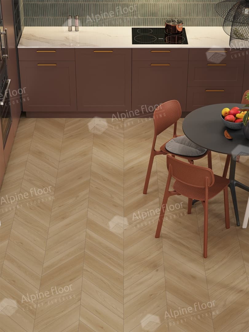 Ламинат Alpine Floor Original CHEVRON ART Дуб Монте-Роза LF109-01