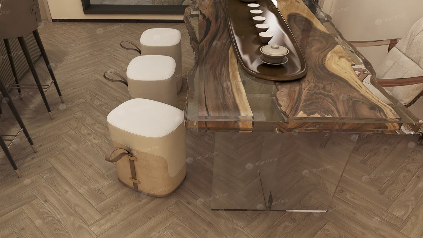 Ламинат Alpine Floor Original Herringbone 12 Дуб Калабрия LF105-09