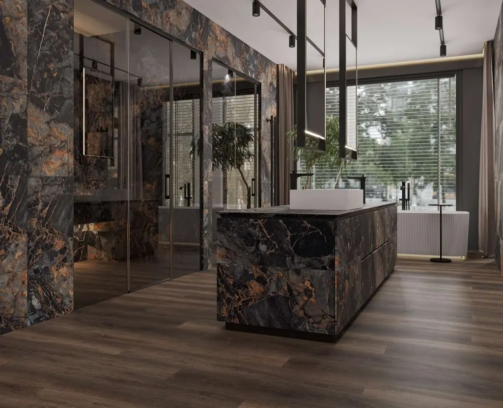 Клеевая кварцвиниловая плитка Alpine Floor Ultra ECO 5-43 Дуб Левитан