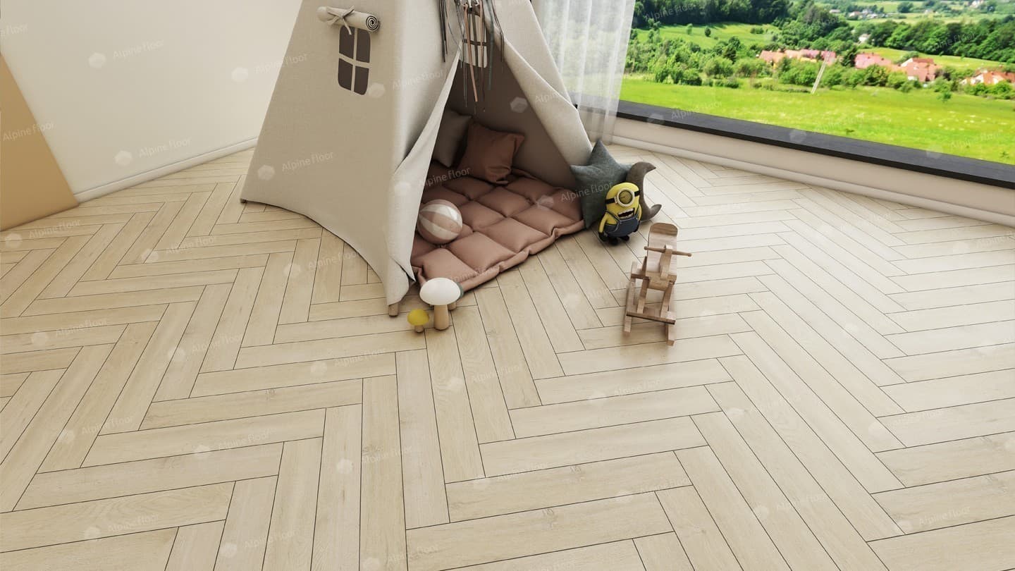 Ламинат Alpine Floor Original Herringbone 12 Дуб Лацио LF105-03