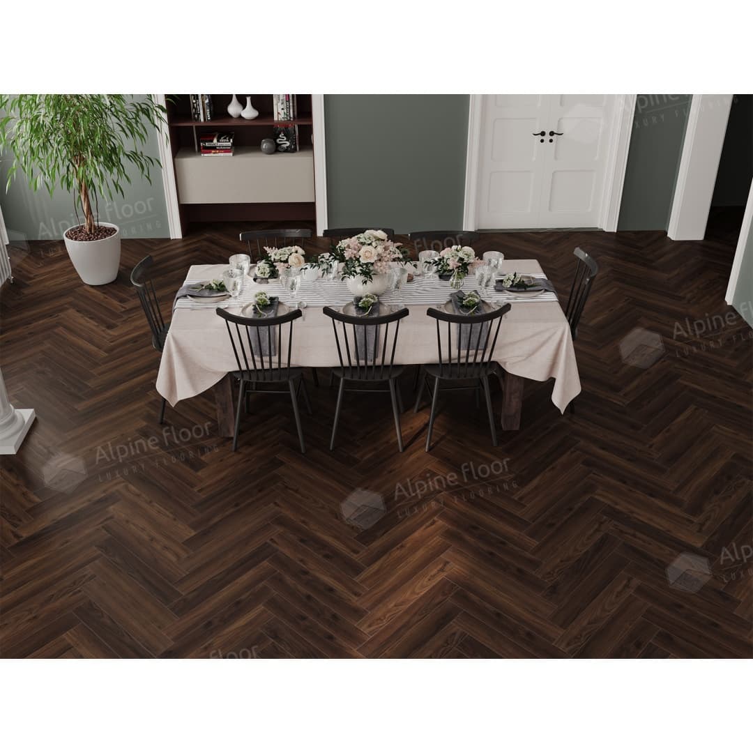 Ламинат Alpine Floor Original Herringbone 12 Дуб Абруццо LF105-14