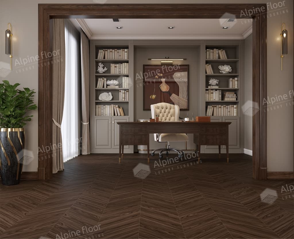 Ламинат Alpine Floor Original CHEVRON ART Орех Гранд-Каньон LF109-10