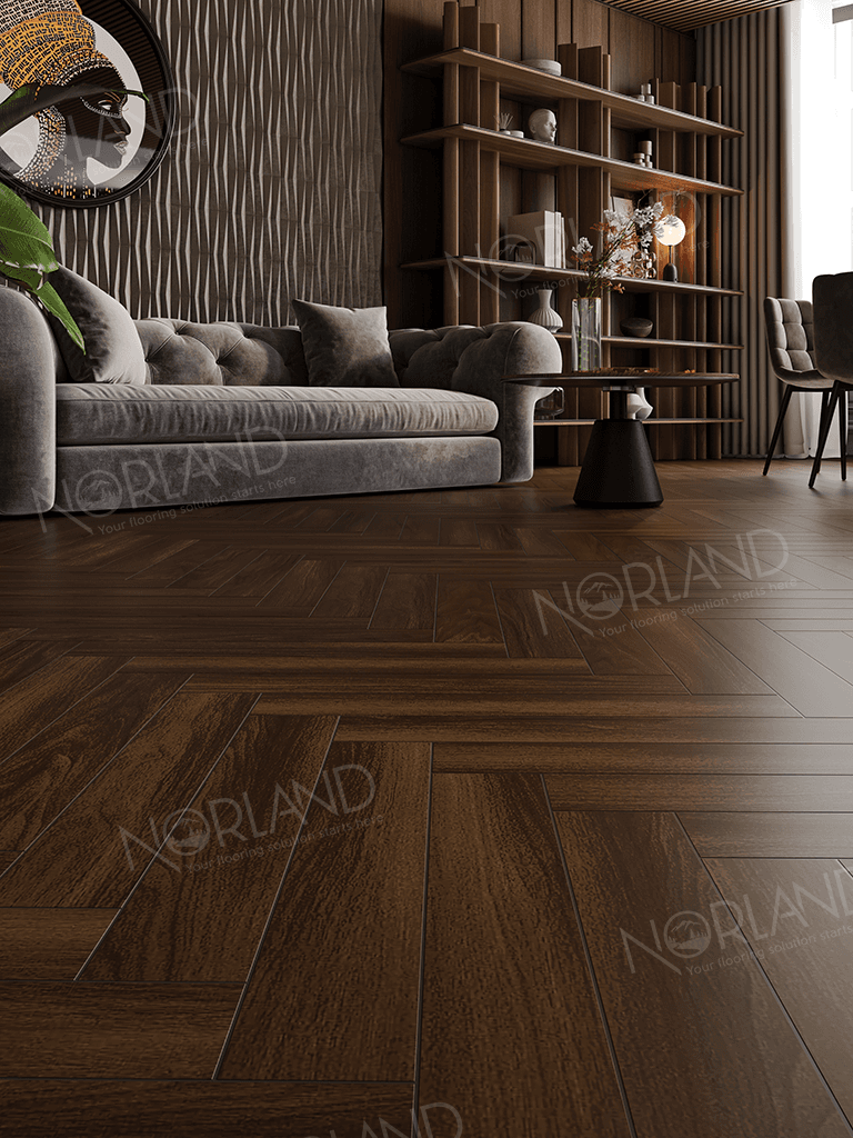 Ламинат Norland Herringbone Elegant Дуб Треско LF303-22