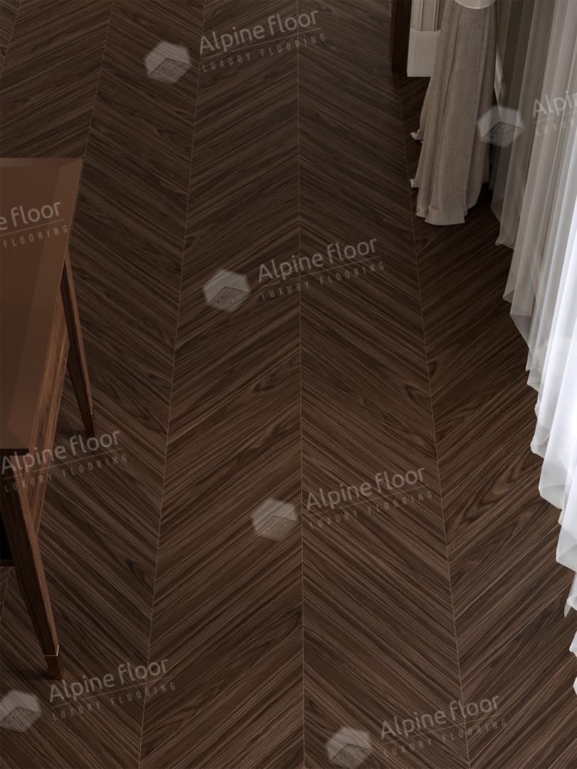 Ламинат Alpine Floor Original CHEVRON ART Орех Гранд-Каньон LF109-10
