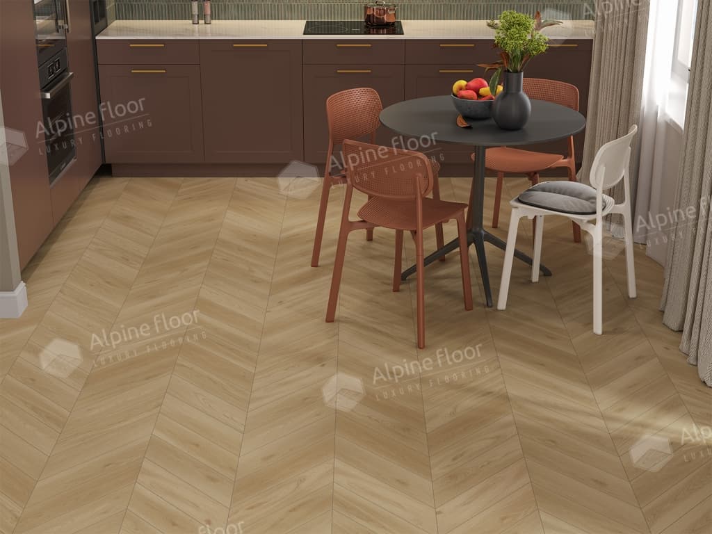 Ламинат Alpine Floor Original CHEVRON ART Дуб Монте-Роза LF109-01