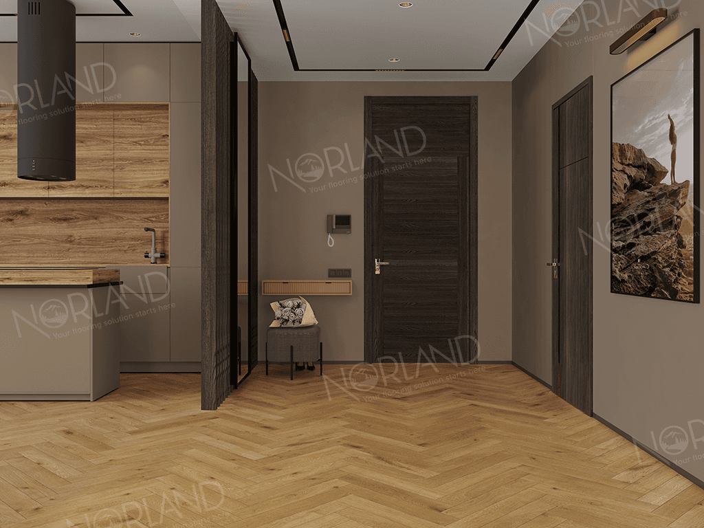 Ламинат Norland Herringbone Elegant Дуб Хайнан LF303-09