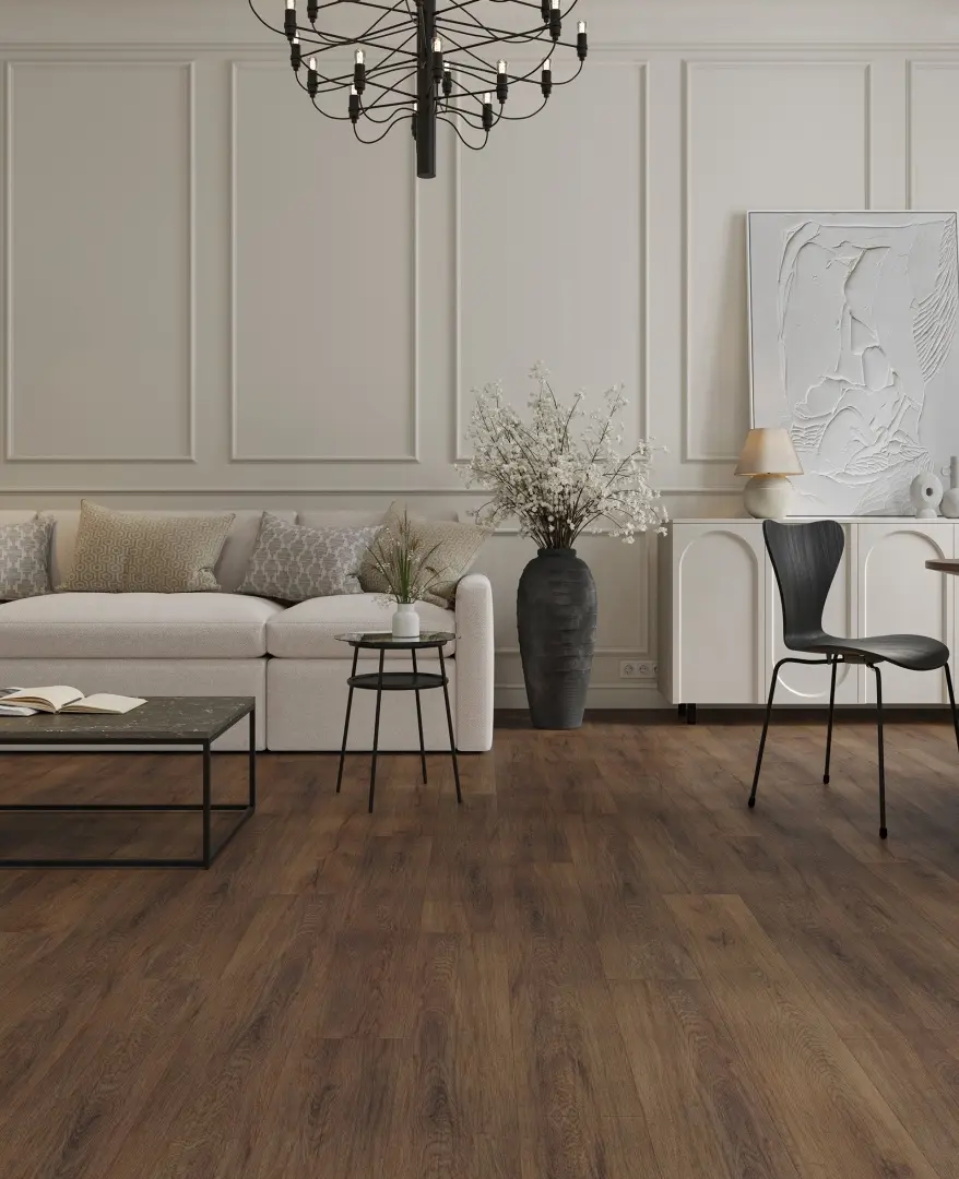 Клеевая кварцвиниловая плитка Alpine Floor Easy Line ЕСО 3-40 Дуб Казимир