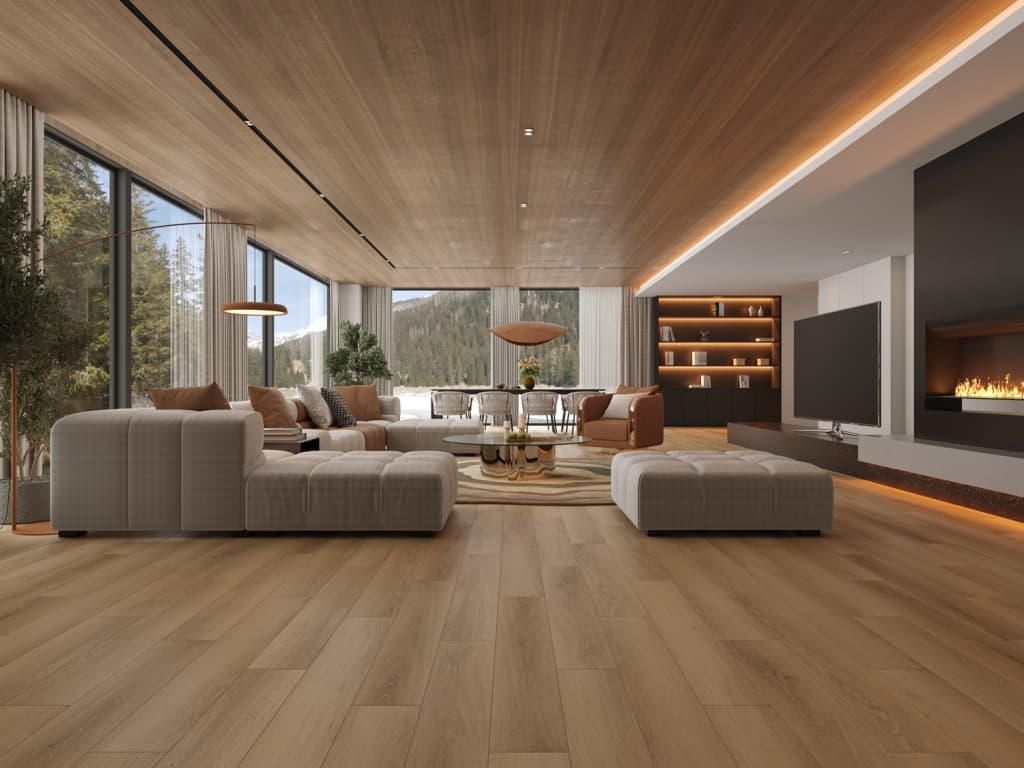 SPC ламинат Alpine Floor Титан 8 (Titan 8) Тритон ЕСО 27-8