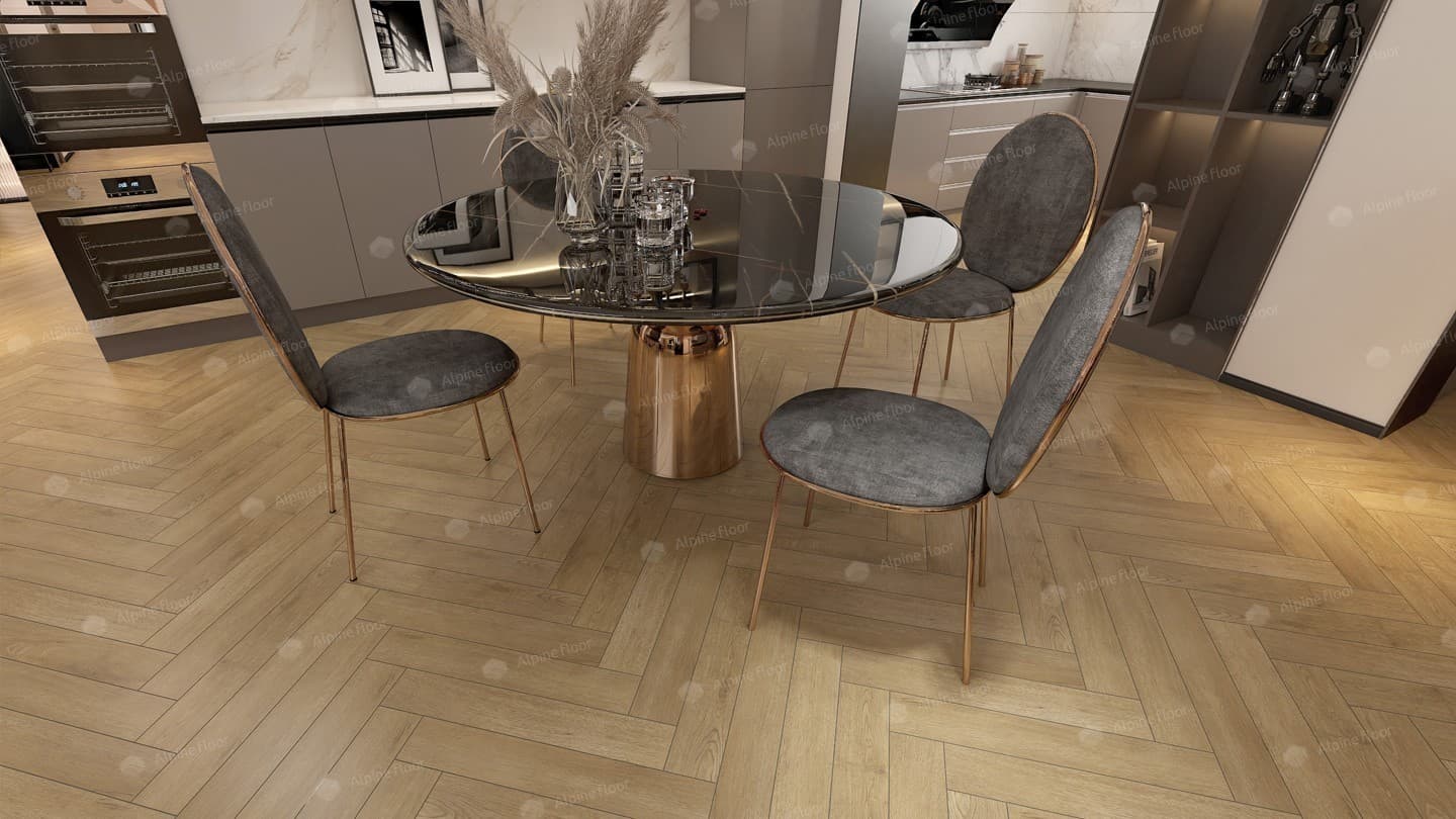 Ламинат Alpine Floor Original Herringbone 12 Дуб Молизе LF105-08