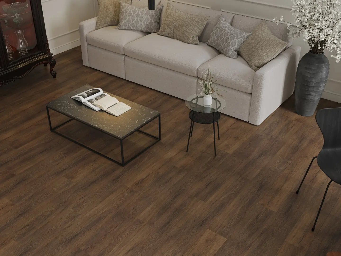 Клеевая кварцвиниловая плитка Alpine Floor Easy Line ЕСО 3-40 Дуб Казимир