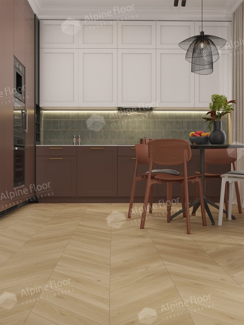 Ламинат Alpine Floor Original CHEVRON ART Дуб Монте-Роза LF109-01