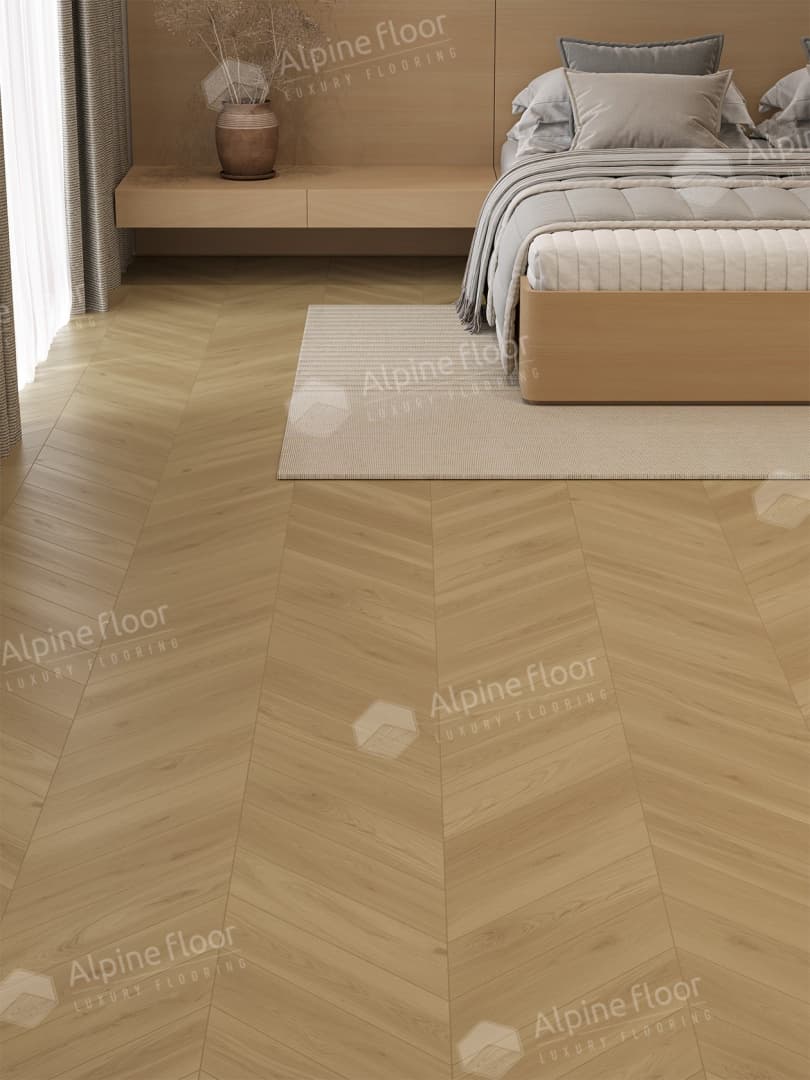 Ламинат Alpine Floor Original CHEVRON ART Дуб Памир LF109-02