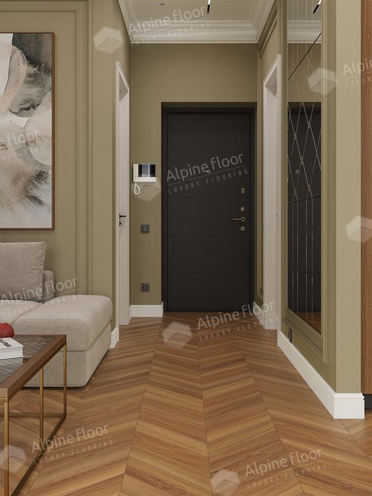 Ламинат Alpine Floor Original CHEVRON ART Дуб Этна LF109-08