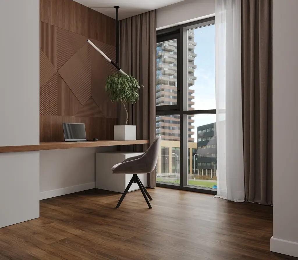 Клеевая кварцвиниловая плитка Alpine Floor Ultra ECO 5-40 Дуб Казимир