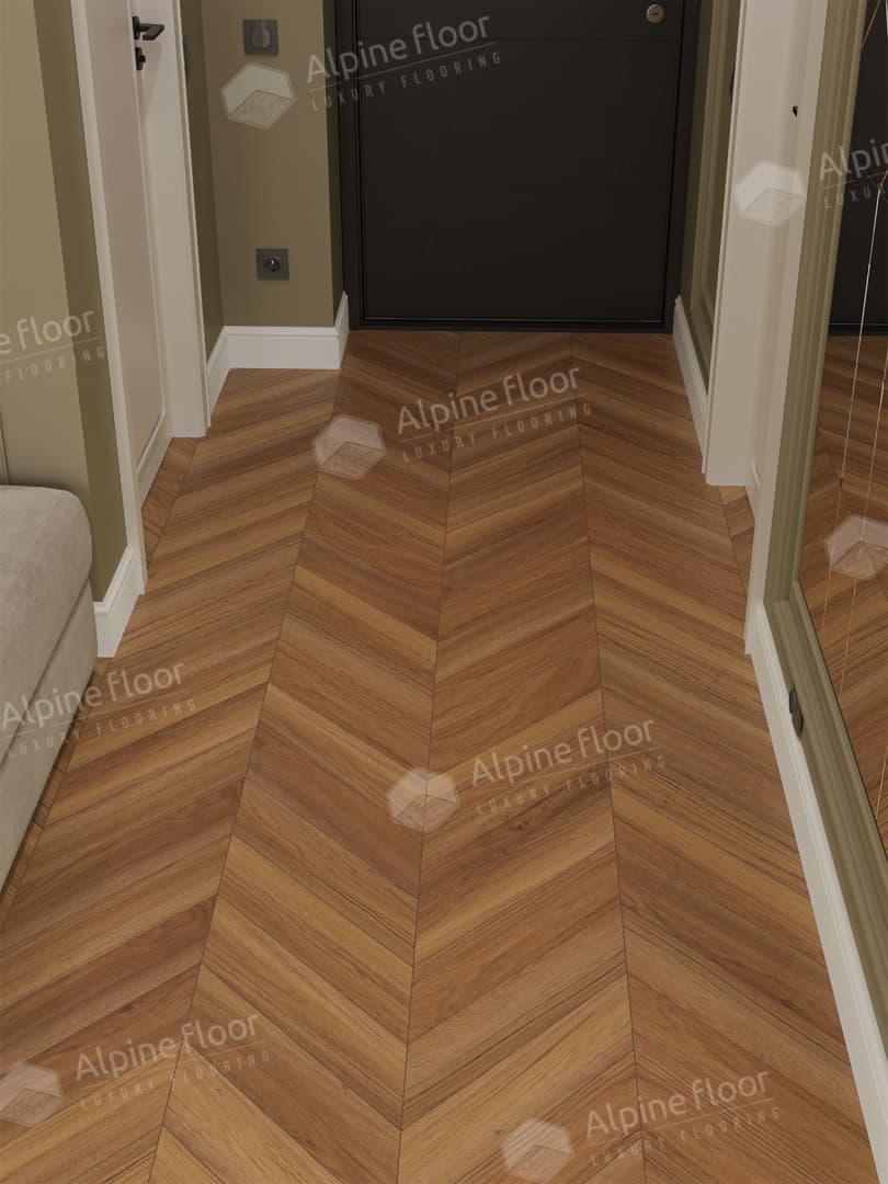 Ламинат Alpine Floor Original CHEVRON ART Дуб Этна LF109-08