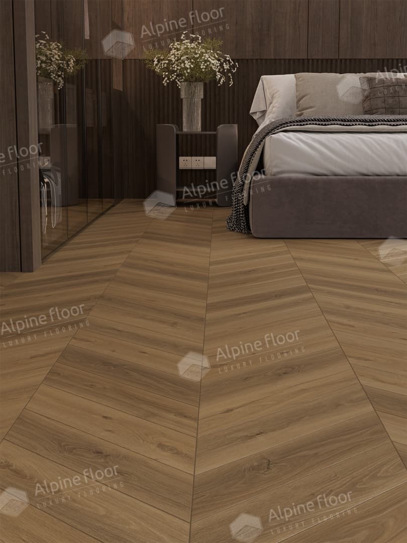 Ламинат Alpine Floor Original CHEVRON ART Дуб Тибет LF109-07